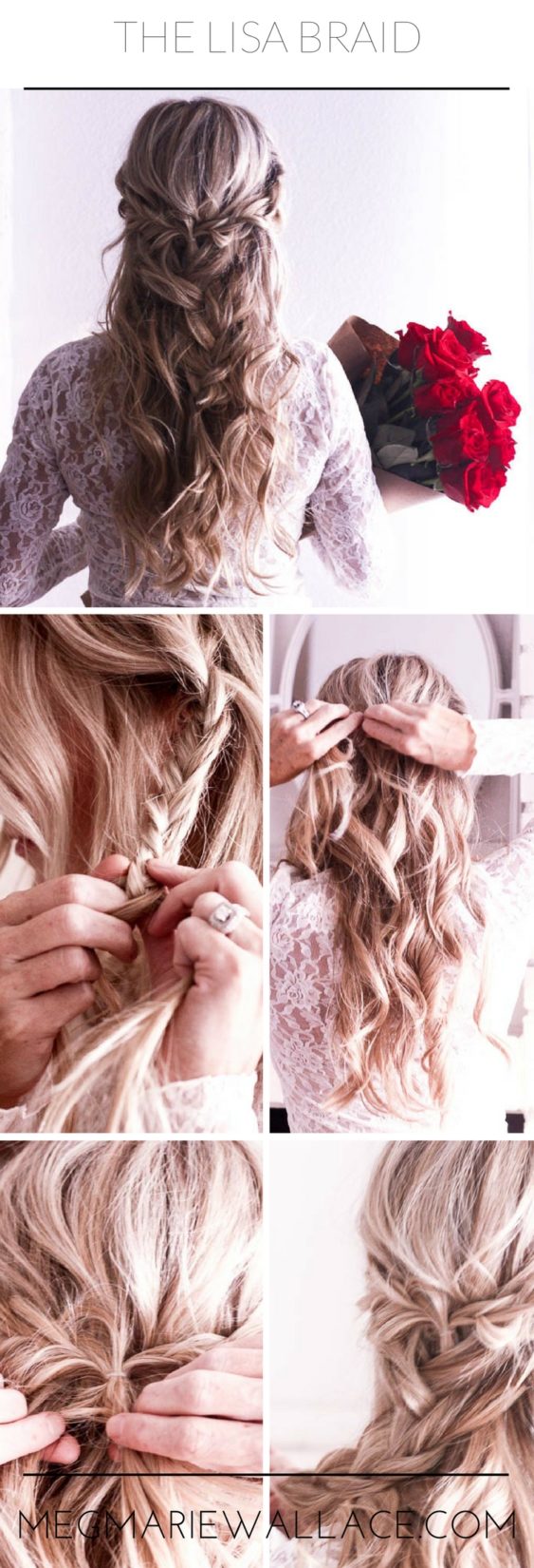 step by step tutorial for the lisa braid