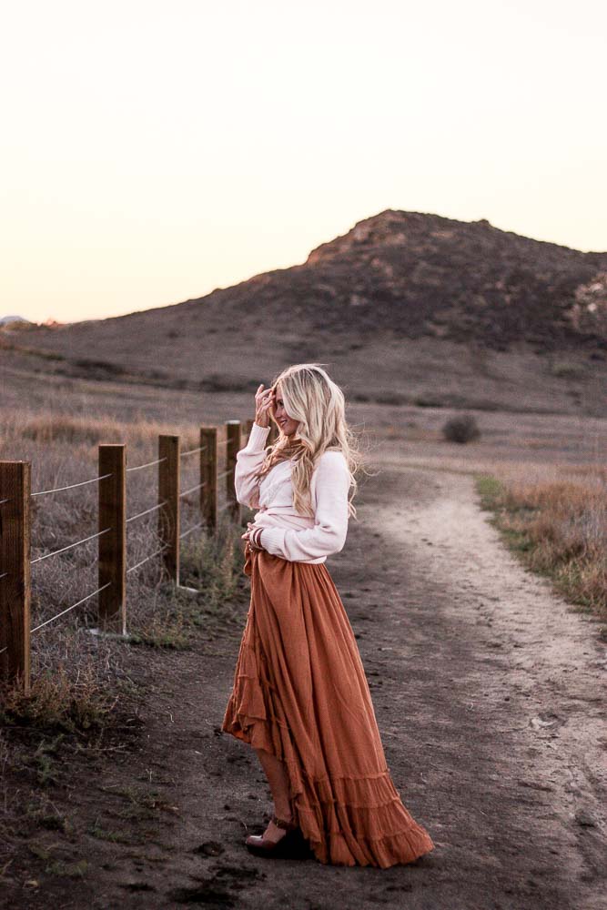 meg marie| free people dress and sweater from walmart; mixing and matching name brand with inexpensive