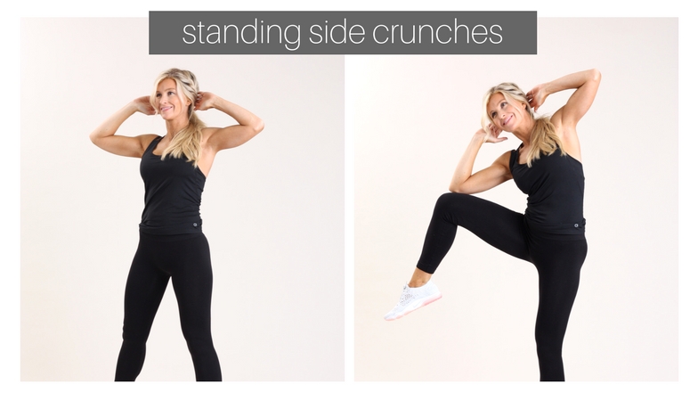 meg marie fitness | standing side crunches