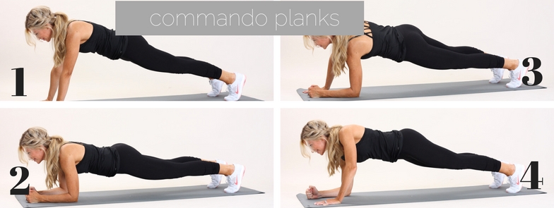 commando planks