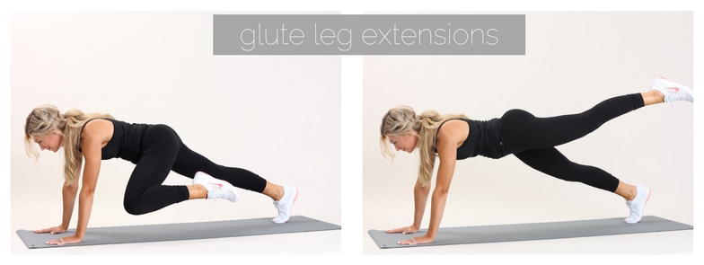 glute leg extensions
