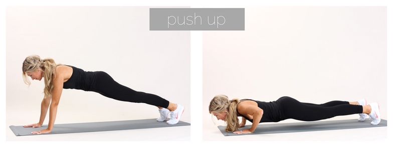 push up | meg marie fitness | fit for a purpose | 12 week fitness plan