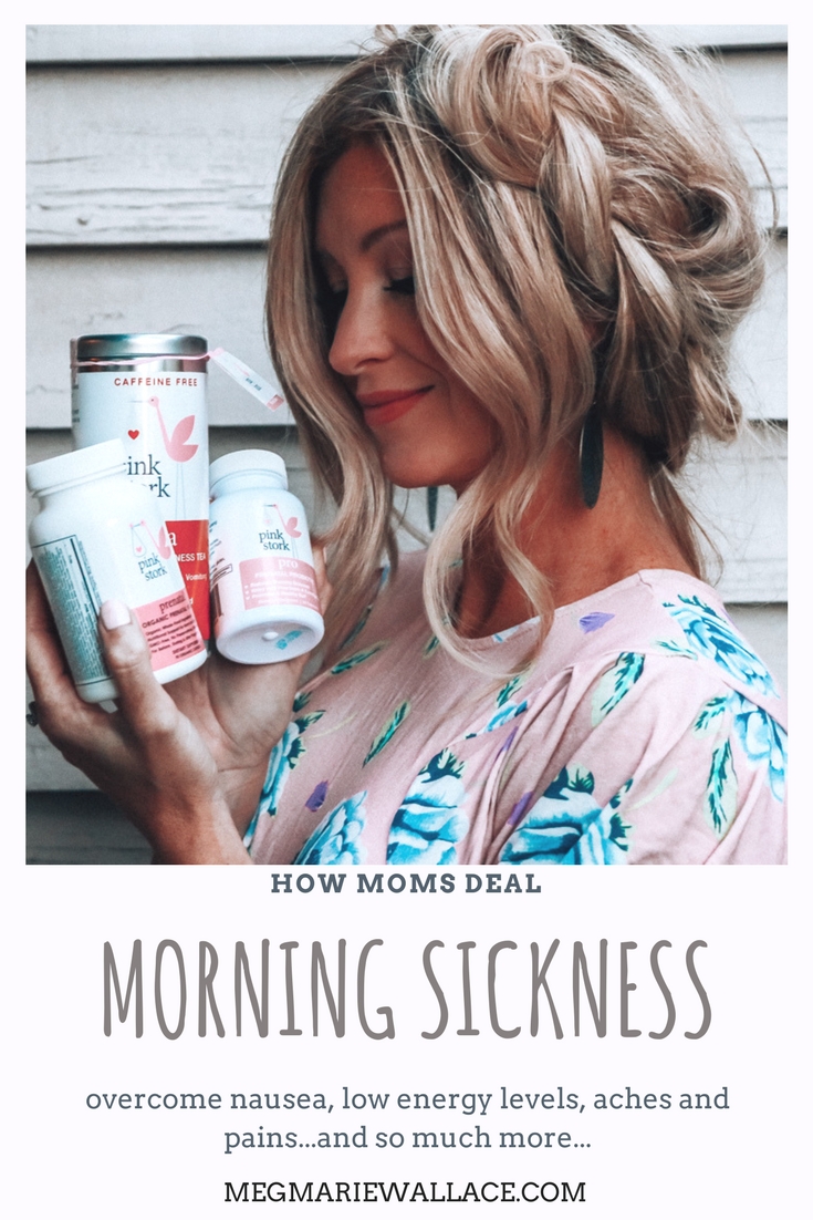 morning sickness | pregnancy nausea | hymeremesis | pink stork | meg marie wallace