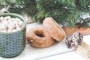 hot chocolate and donuts | Meg Marie Wallace